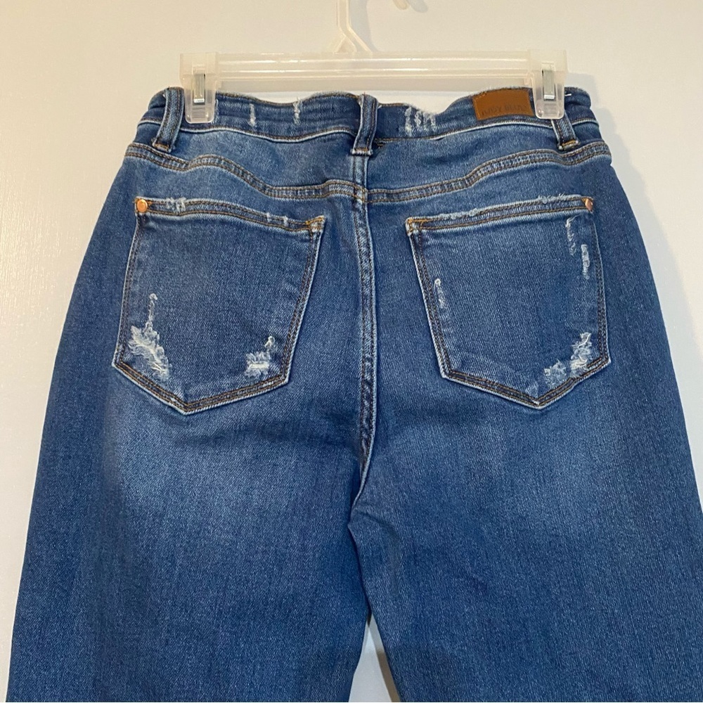 JUDY BLUE Slim Fit Dark Wash Jeans Size 27 - Picture 6 of 14